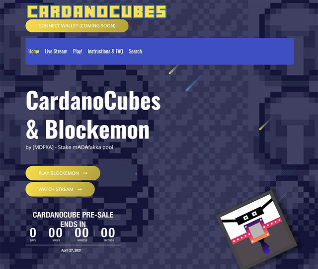 Cardano Cubes & Blockemon